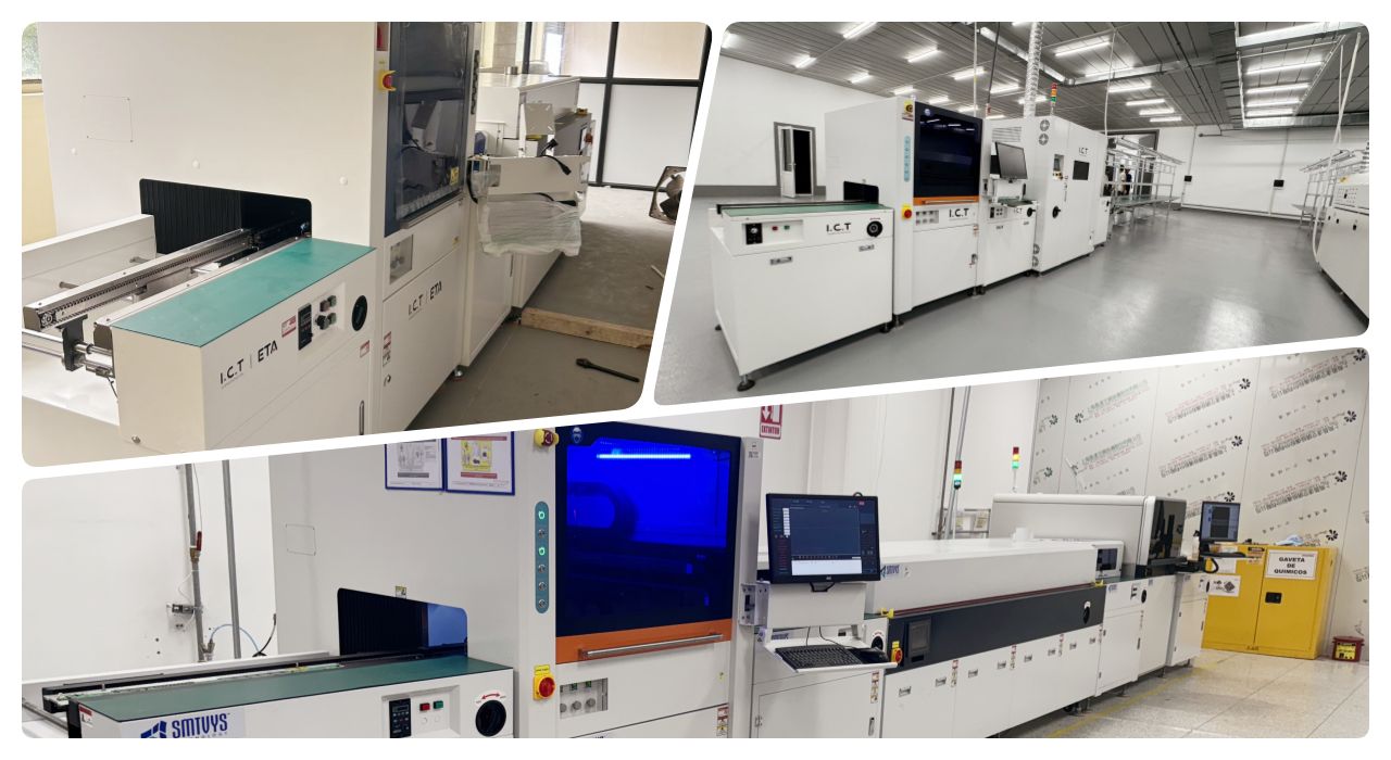 Conformal Coating Machine Line 105 Linha de máquinas de revestimento isolante 105