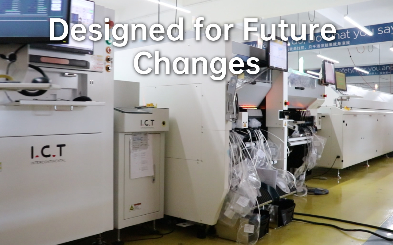 7. Designing the SMT Line for Future Flexibility 7. Projetando a linha SMT para flexibilidade futura