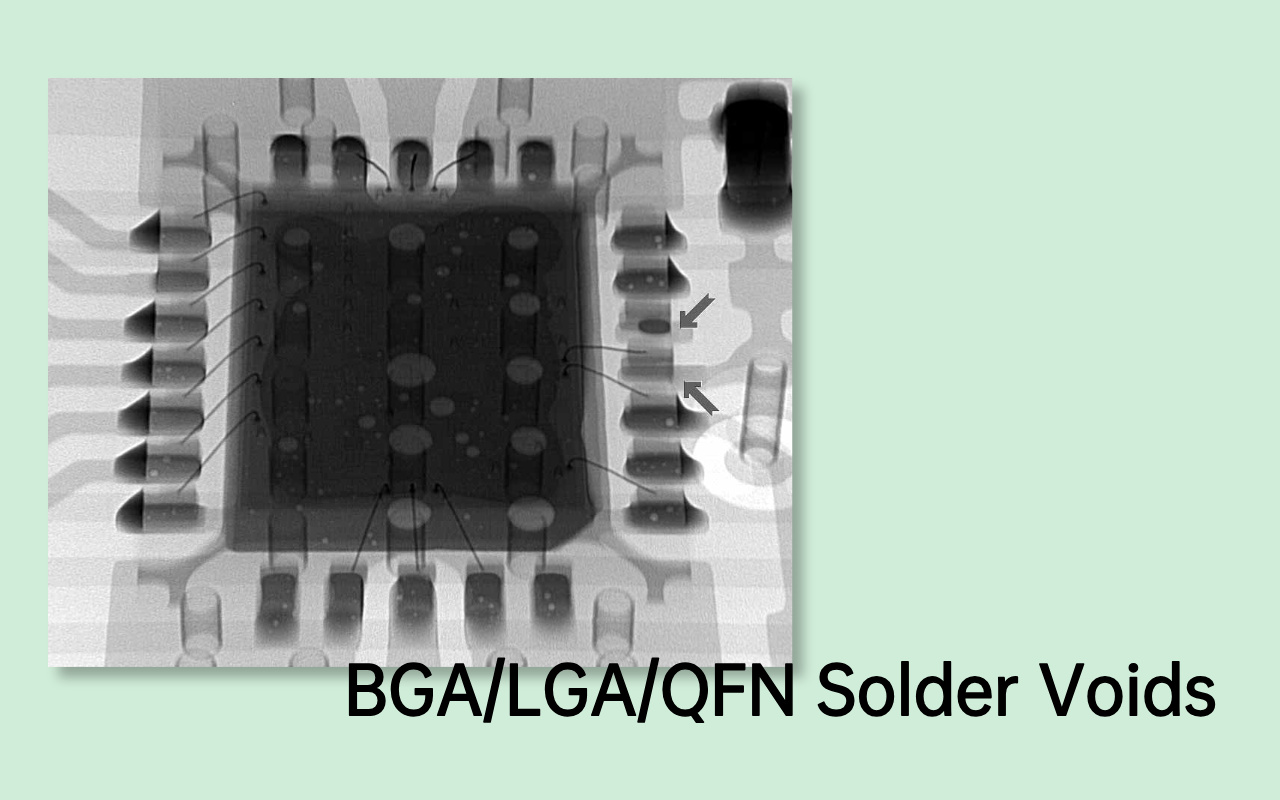 4.1 BGA:LGA:QFN Solder Voids 4.1 BGA:LGA:QFN vazios de solda