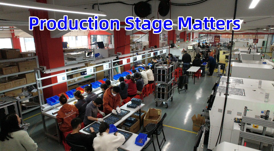 Production Stage Matters O estágio de produção é importante