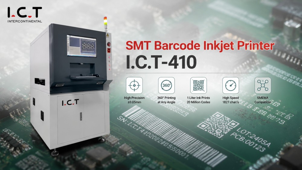 SMT barcode Inkjet printer SMT impressora jato de tinta de código de barras