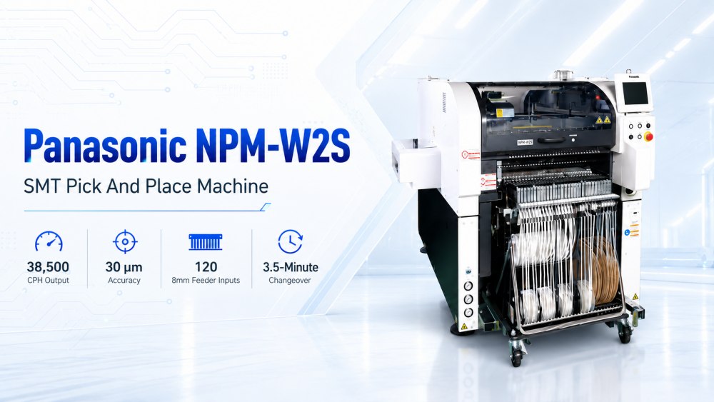 NPM-W2S Panasonic Smt Pick And Place Machine NPM-W2S Panasonic SMT Pick and Place Machine