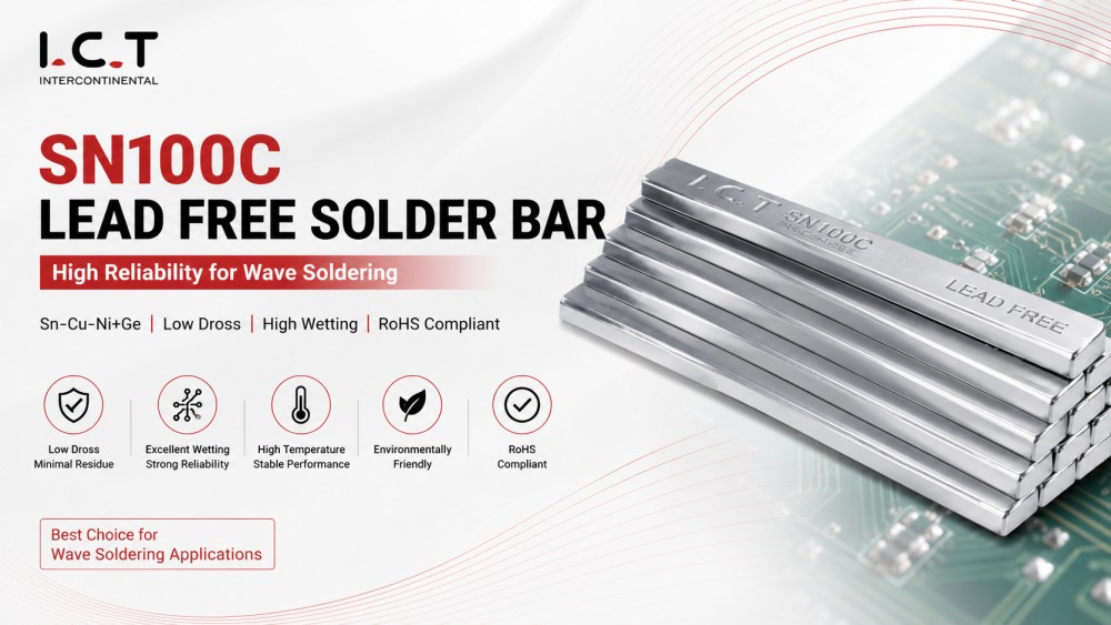 SN100C Lead Free Solder Bar Barra de solda sem chumbo SN100C