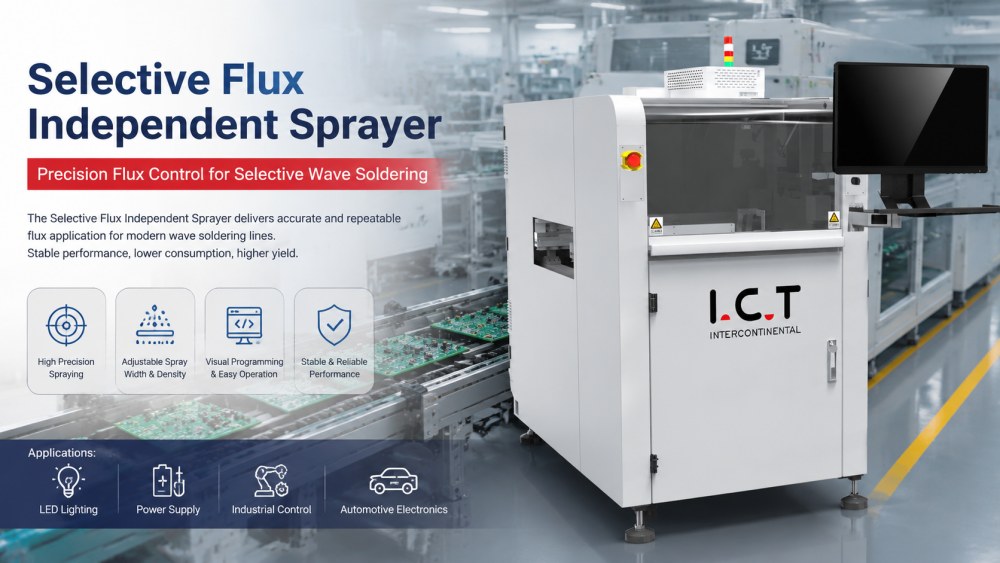Selective Flux Independent Sprayer Pulverizador independente de fluxo seletivo