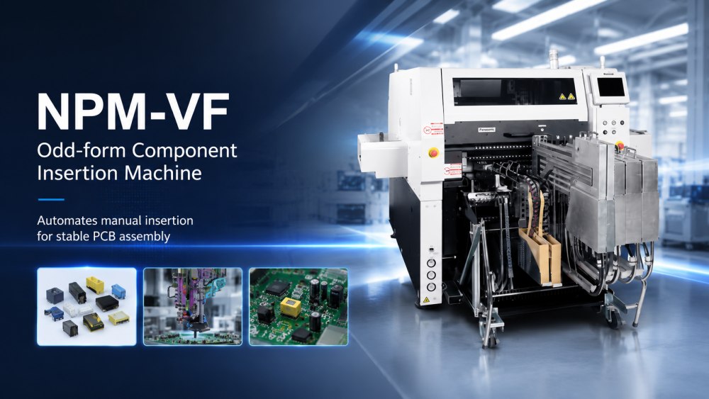 Odd-form Component Insertion Machine NPM-VF Máquina de inserção de componentes de formato ímpar NPM-VF