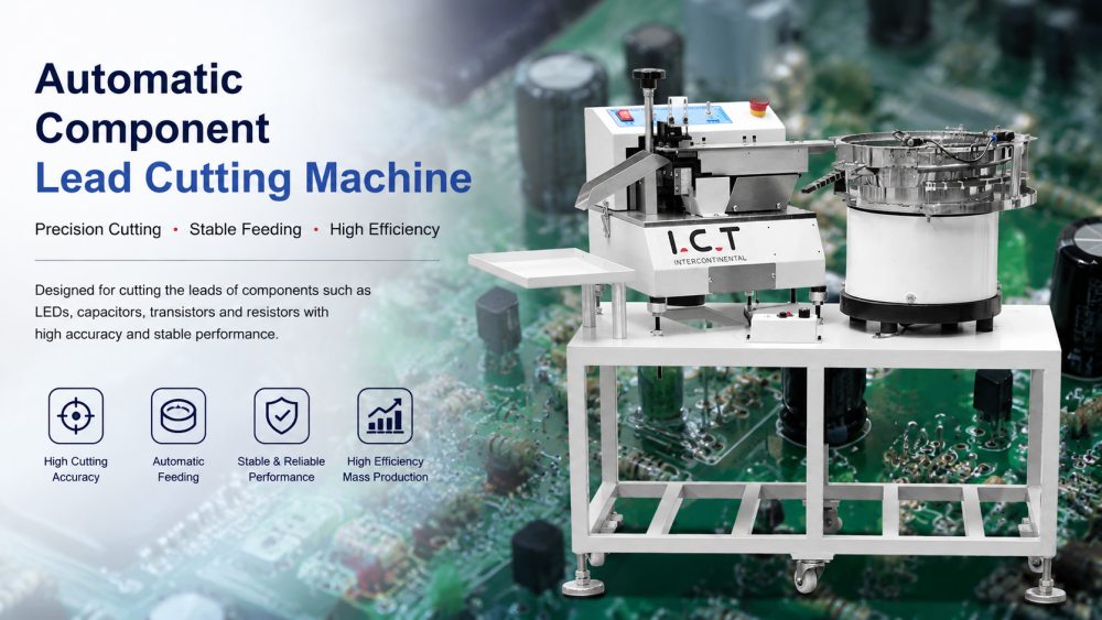 AutomaticComponentLeadCuttingMachine Máquina de corte automática de componentes