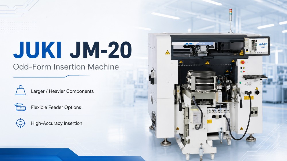 JUKI Odd-form Insertion Machine Máquina de inserção de formato ímpar JUKI
