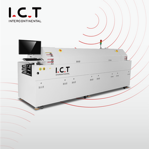 I.C.T-S8 |Soluções avançadas de solda por refluxo SMT para montagem PCB