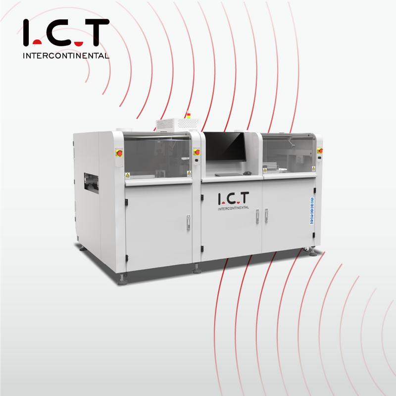 I.C.T Máquina de onda de solda online seletiva automática de alta qualidade para PCB em sua fábrica PCBA