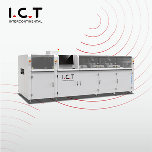 I.C.T-SS550P2 |Preço de fábrica da máquina de solda de onda seletiva on-line avançada com 3 potes de solda
