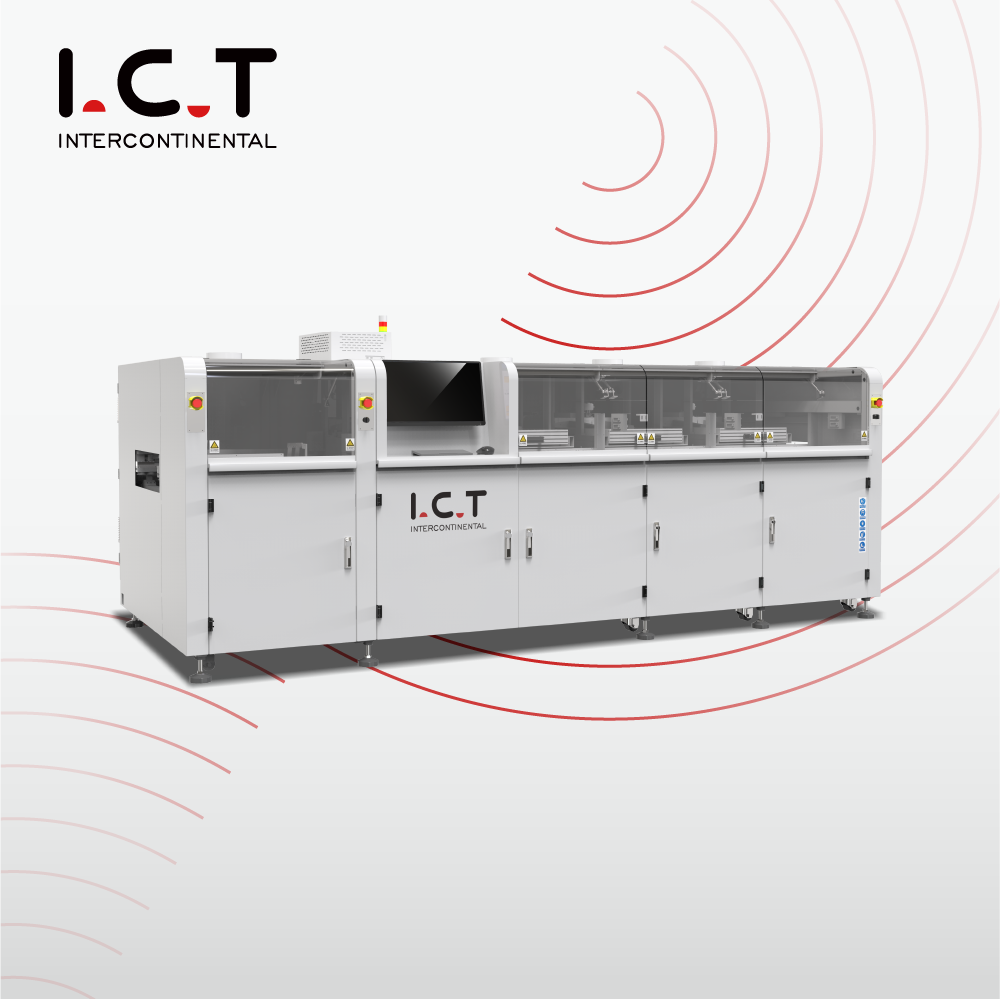I.C.T Máquina de solda por onda seletiva profissional para PCB com CE 