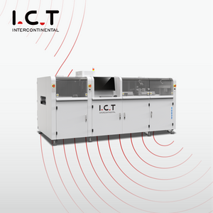 I.C.T-SS550P1 |Máquina de solda por onda seletiva totalmente automática on-line PCB com 2 potes de solda 