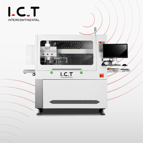 I.C.T-IR350 |Máquina roteadora SMT PCBA em linha 