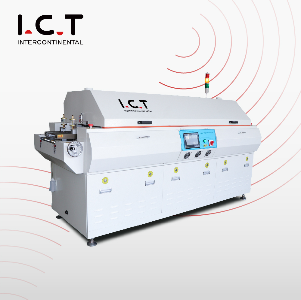I.C.T |Máquina de componentes de solda por imersão SMT Preço de fábrica