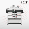 I.C.T |Rodo duplo de trabalho estável Impressora de estêncil semiautomática SMT