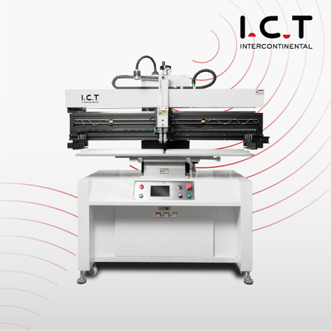 estêncil Pasta de solda para impressora de alta precisão PCB SMT Máquina automática de impressão