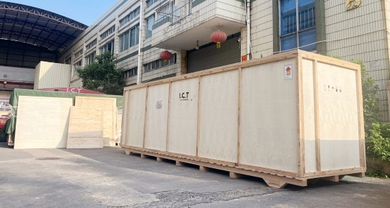 Embalagem do forno de refluxo