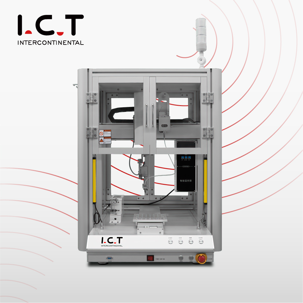 I.C.T-SR530 |Estação de solda automática Desktop do robô do laser xyz para o módulo do picovolt