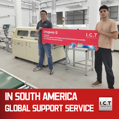 I.C.T | Alimentação Transportador SMT para máquina de solda por onda