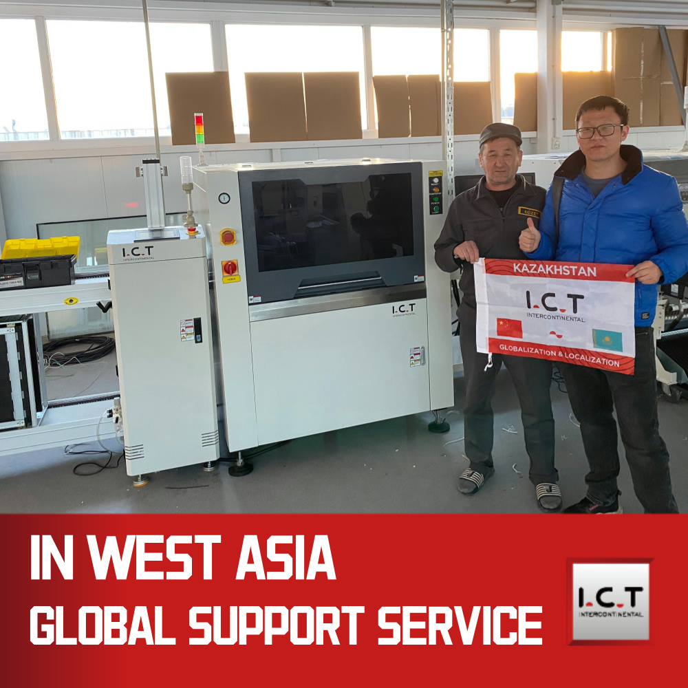 I.C.T | SMT Vinculando Transportador SMT Empilhador de placa de sistema Transportador SMT Preço de fábrica