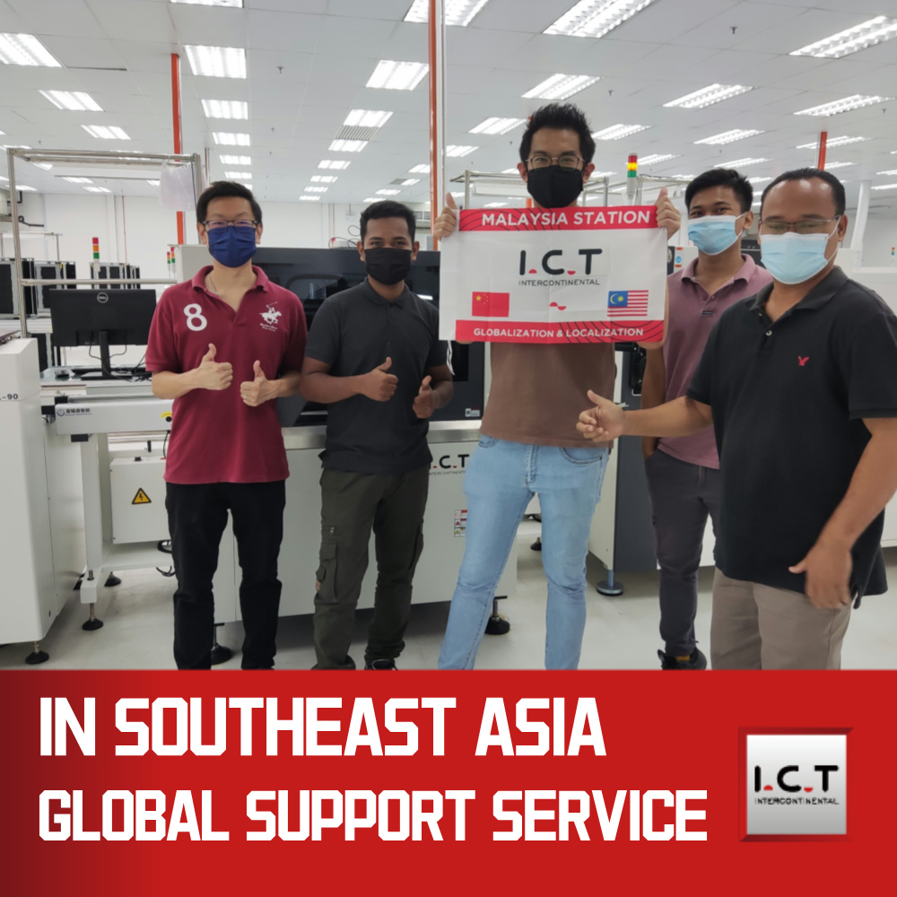 I.C.T-4034 alta qualidade total SMT PCB Máquina de impressão