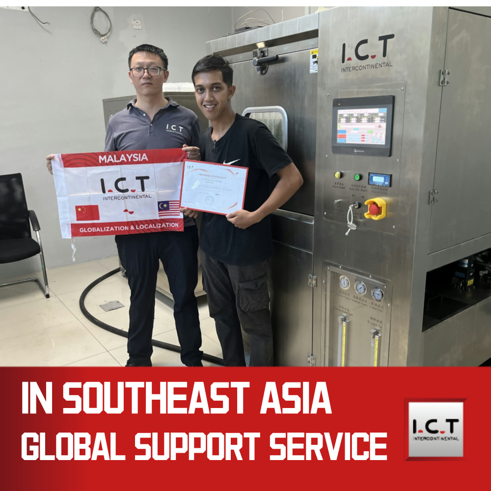 I.C.T-6300 | SMT Máquina de limpeza on-line automática PCBA