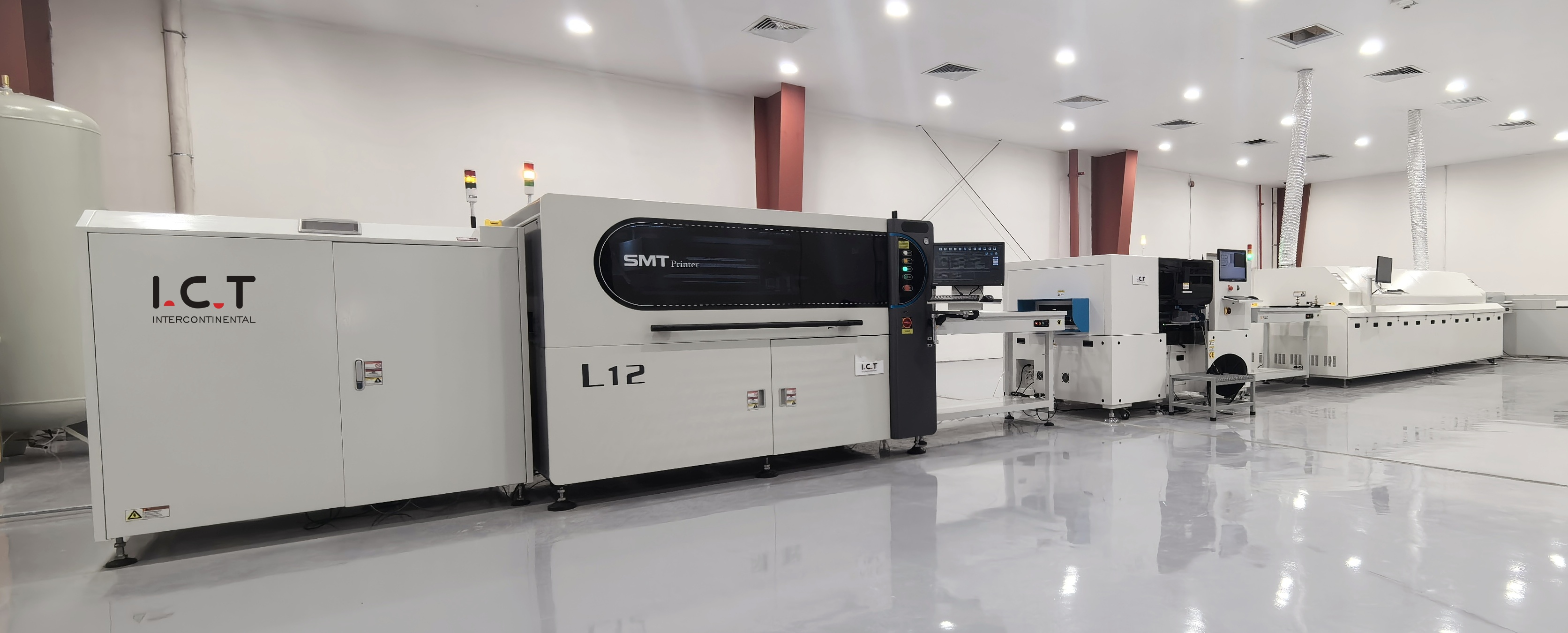 I.C.T SMT Linha em Ar&aacute;bia Saudita LED Fabricante de ilumina&ccedil;&atilde;o