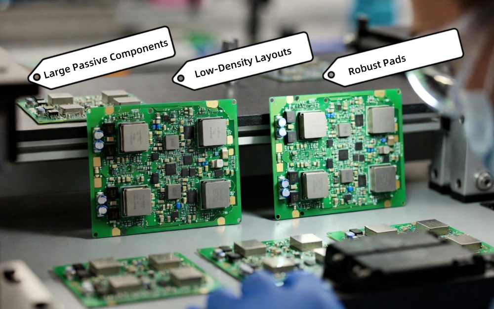Projetos extremamente simples ou de grande porte SMT