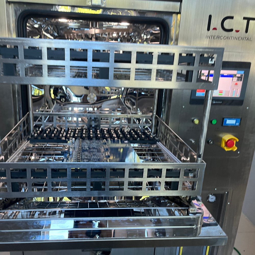 I.C.T PCBA Máquina de limpeza para PCB limpador de spray de água para placas