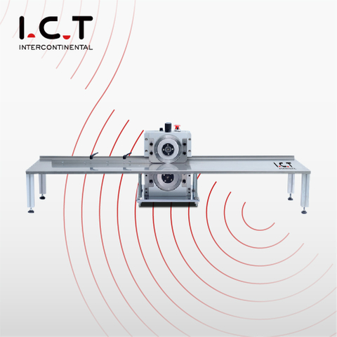I.C.T |Máquina de corte de borda de painel flexível LED bulbo PCB