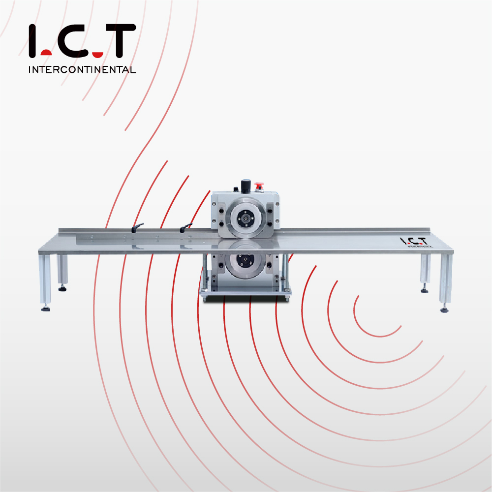 I.C.T |PCB Máquina de corte de placa Máquina de corte de chumbo com corte em V