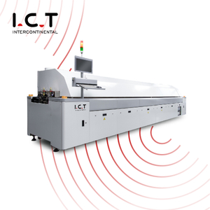 I.C.T |Linha de produção do alimentador T5 do gerador Nitro do forno de refluxo de ar quente SMT