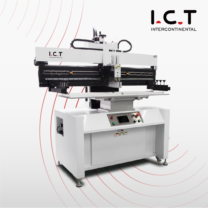 estêncil Pasta de solda para impressora de alta precisão PCB SMT Máquina automática de impressão