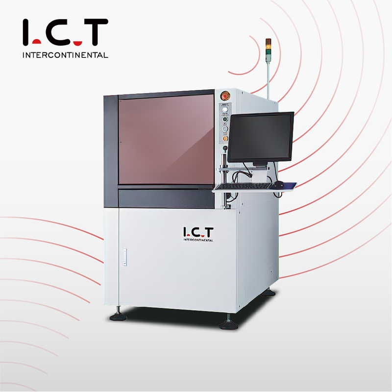 I.C.T SMT Impressora jato de tinta de código de barras de código 2D ligada PCB