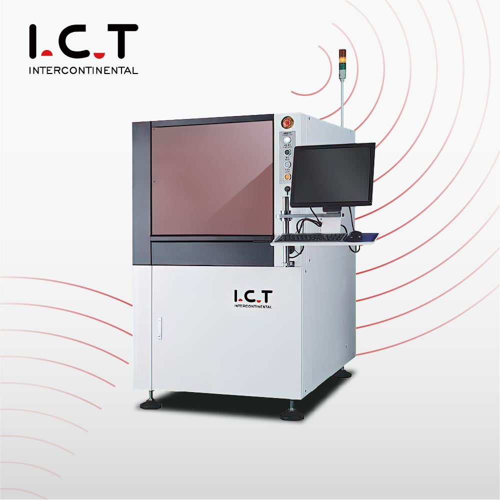 I.C.T |Máquina de impressora jato de tinta de código QR para PCB