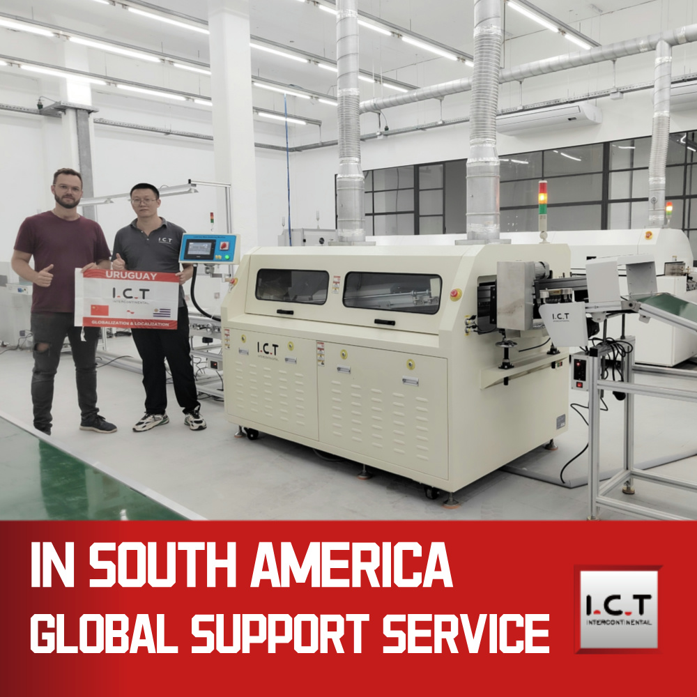 I.C.T | SMT Máquina de solda por onda sem chumbo DIP | I.C.T-W2