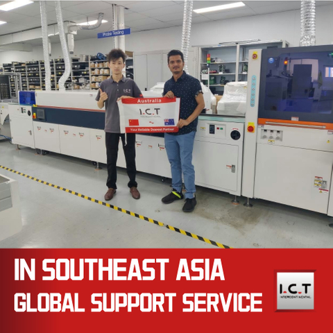 I.C.T丨PCBA Revestimento Transportador SMT