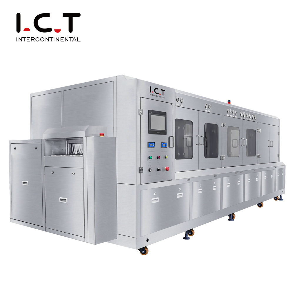 I.C.T-6300 |SMT Máquina de limpeza on-line automática PCBA 