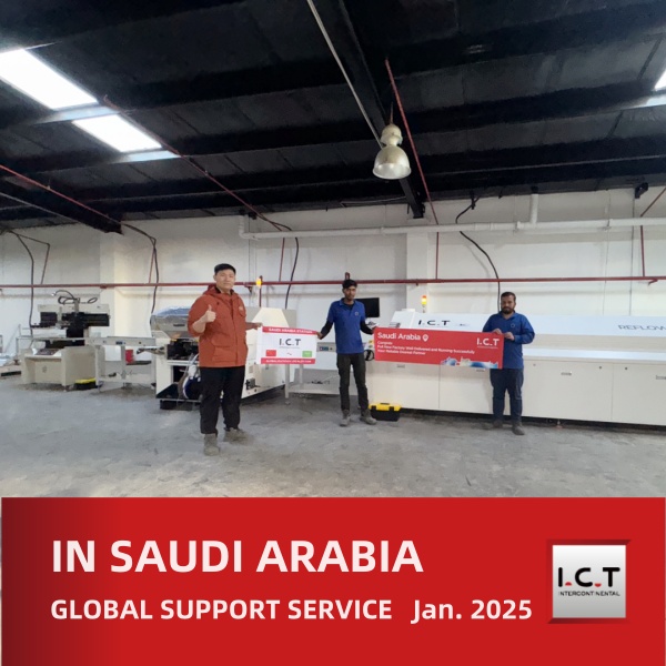 I.C.T Suporte técnico global para LED Manufatura na Arábia Saudita