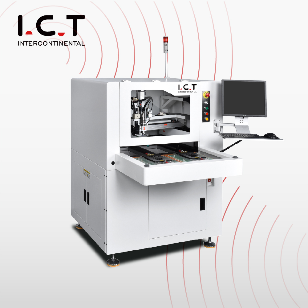 I.C.T |Desktop PCB Máquina roteadora Circuito