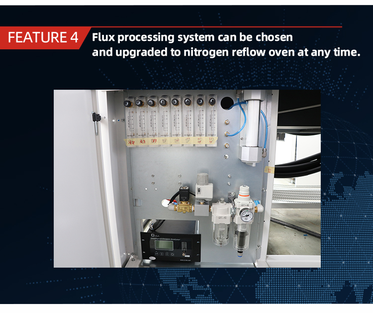 SMT E linha de forno de refluxo