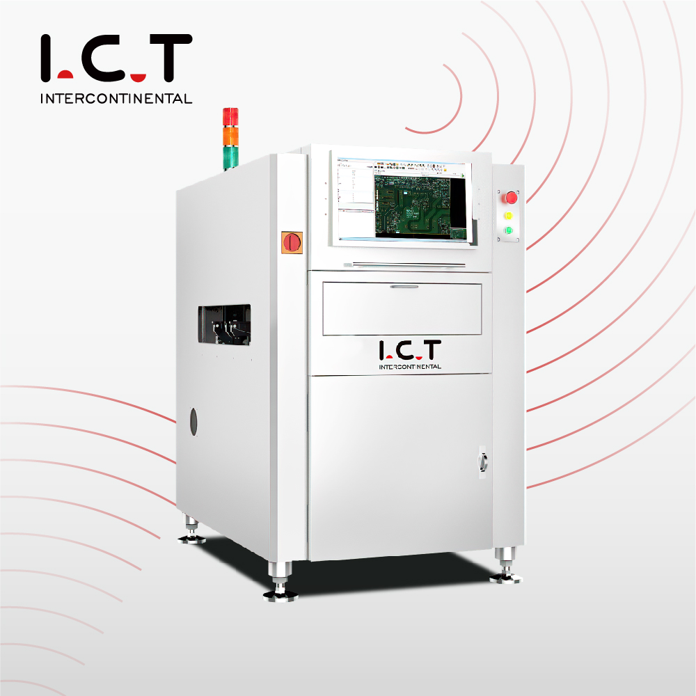 I.C.T Máquina de inspeção óptica automatizada off-line AOI I.C.T-V8