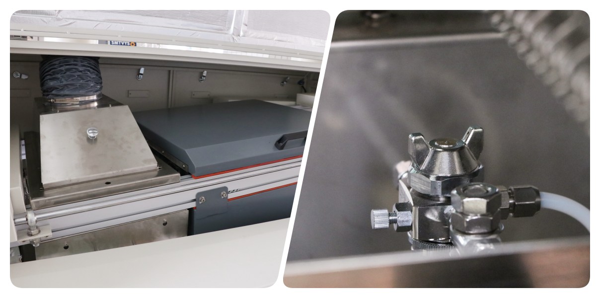 1 Precise Spray System 1 sistema de pulverização preciso