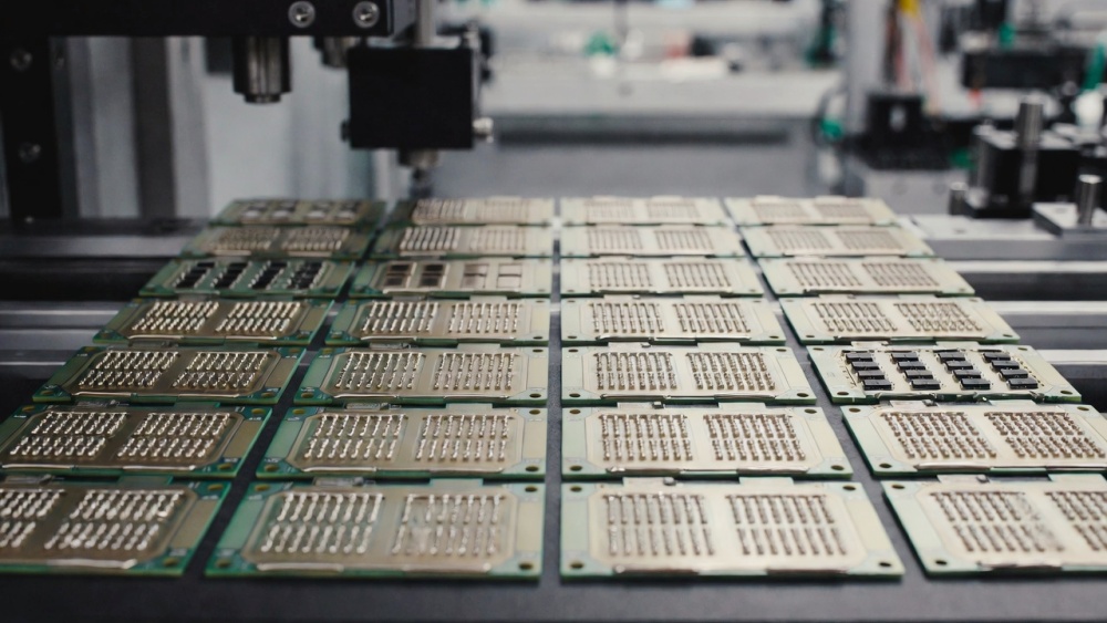 Consist&ecirc;ncia de impress&atilde;o de pasta de solda em diferentes produtos