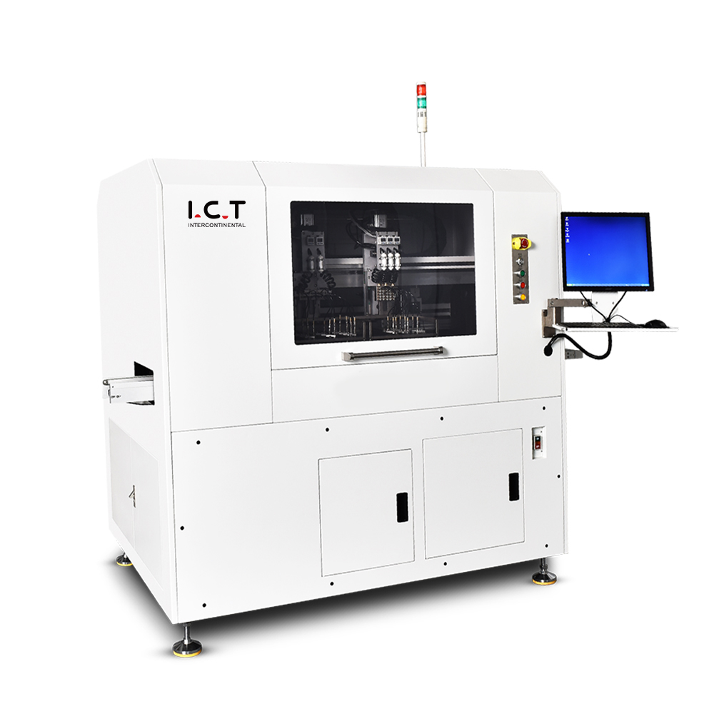 I.C.T |PCB Máquina roteadora de perfuração CNC com visão