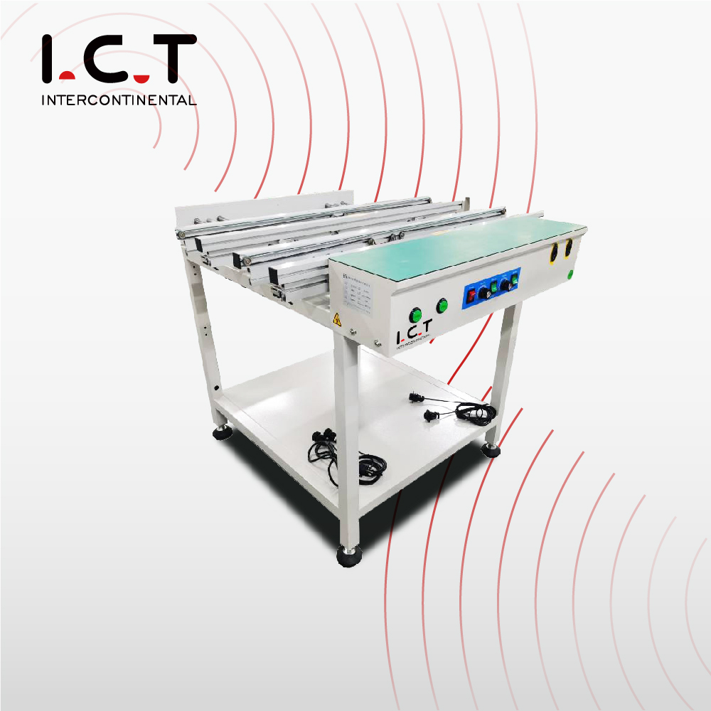 I.C.T |PCB Rolo de revista Transportador SMT