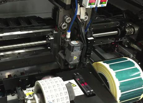 Máquina de rotulagem multifuncional SMT de 4 cabeças