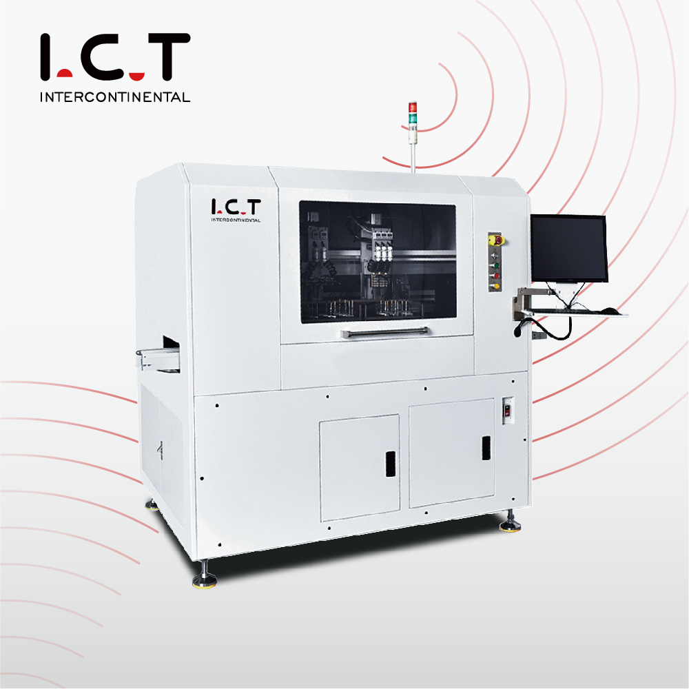 I.C.T |SMT PCB Máquina roteadora de circuito Cnc