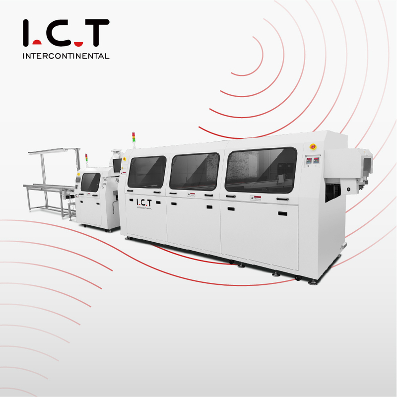 I.C.T丨Linha de produção totalmente automática DIP para fabricação de eletrônicos