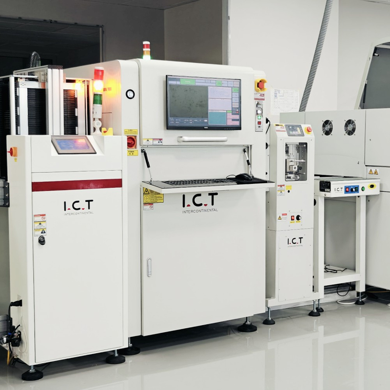 I.C.T | PCB Push Up Destacker Magazine Loader PCB Stack Unloader SMT do ...